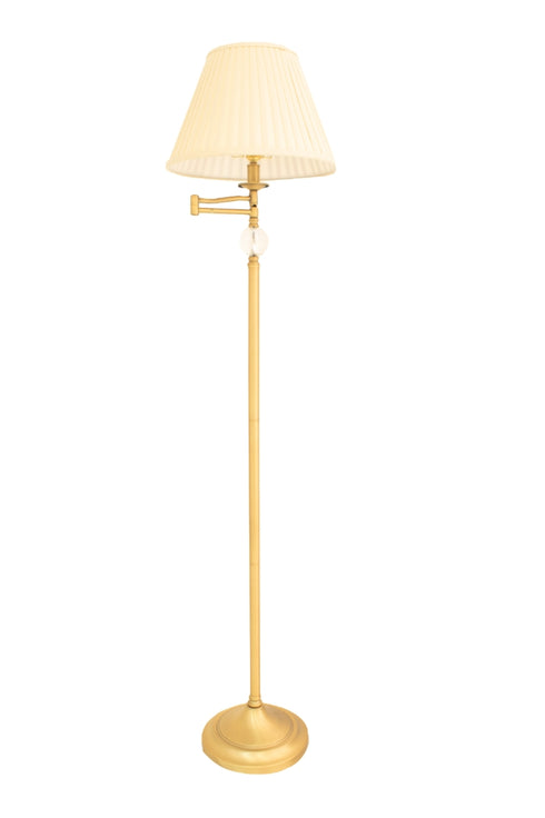 Antique Brass Finish Floor Lamp